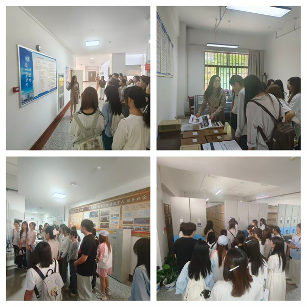支部联建促提升，档案学习悟精神——外语学院学生党支部与机关党委第二党支部...